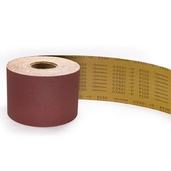 Fast Cutting Emery Sand Cloth Roll for Vines and Handcraft Products