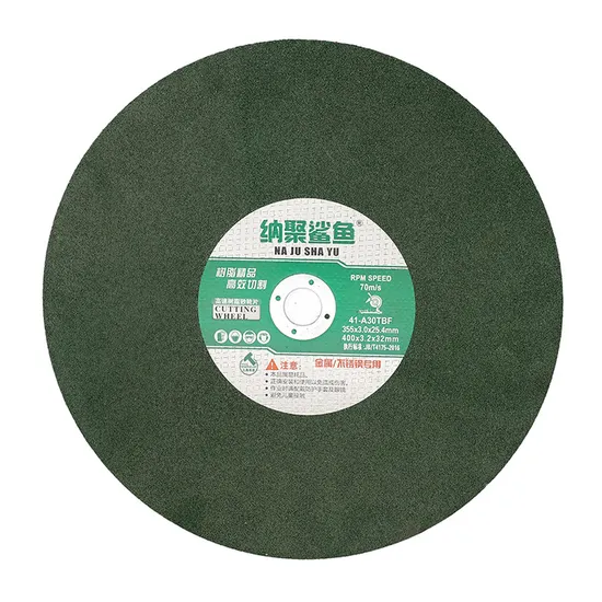 Hot Sales 5 Inch 125X6X22mm Aluminum Abrasive Cutting Wheel 
