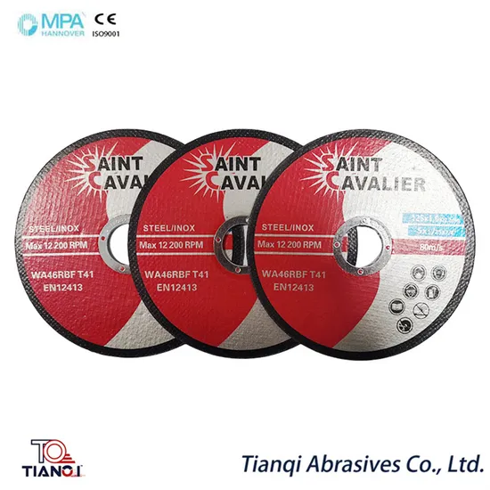 Factory Price 125X1.0X22.2mm Safe Edge Shape Abrasive Wheel for Cast Steel Cutting 