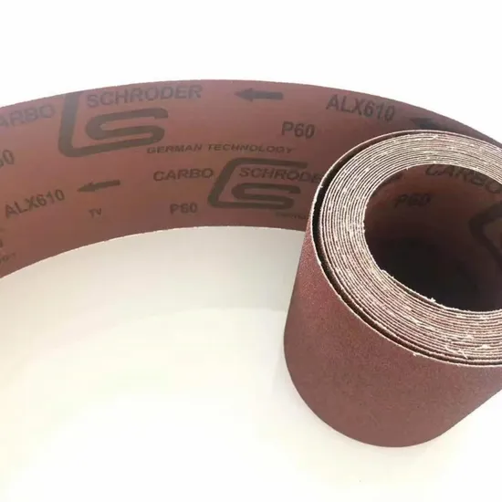 Resin Bonded Emery Sand Cloth Roll for High