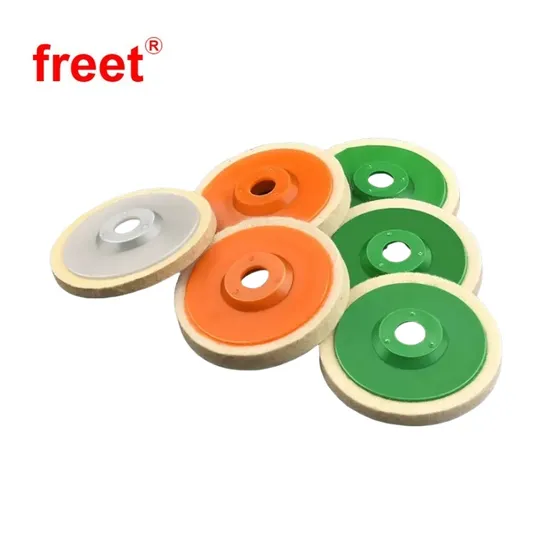 100mm Abrasive Angle Grinder Wool Felt Disc Mirror Buffing Polishing Flap Wheels 