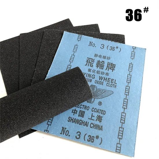 Flying Wheel Sand Cloth 120# Aluminum Oxide 230X280mm for Polishing 