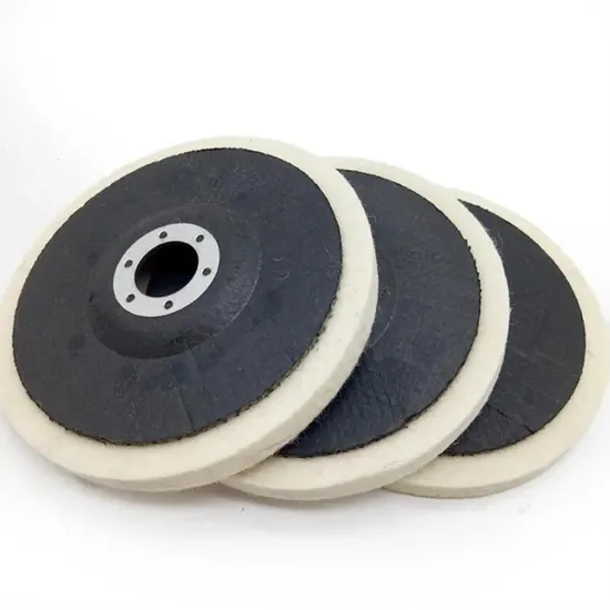 4inch 100mm Wool Abrasive Tool Polishing Felt Disc Grinding Wheel for Angle Grinder 
