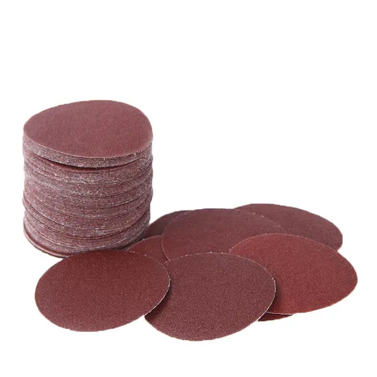 Customized Round 320 Grit 4inch Alumium Oxide Abrasive Disc 