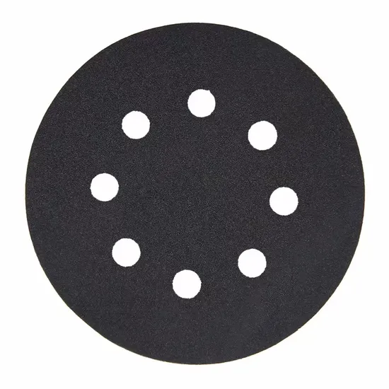 OEM 8hole Velcro Sanding Abrasive Disc for Wood and Metal Polishing 