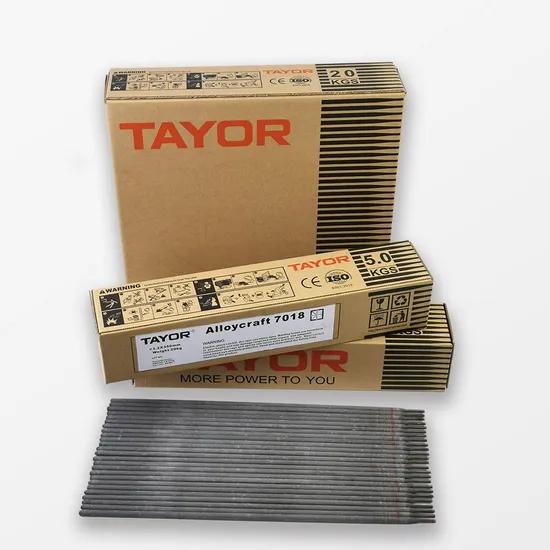Aws E7018 Non Alloy Steel and Fine Grain Steel Electrode 