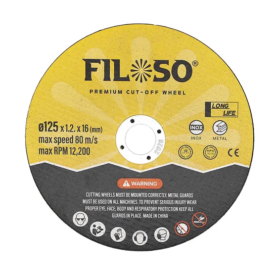 100X3X16mm Abrasive Cutting Disc for General Metal and Steel Cutting 